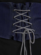 Denim Corset-detail1-navyblue