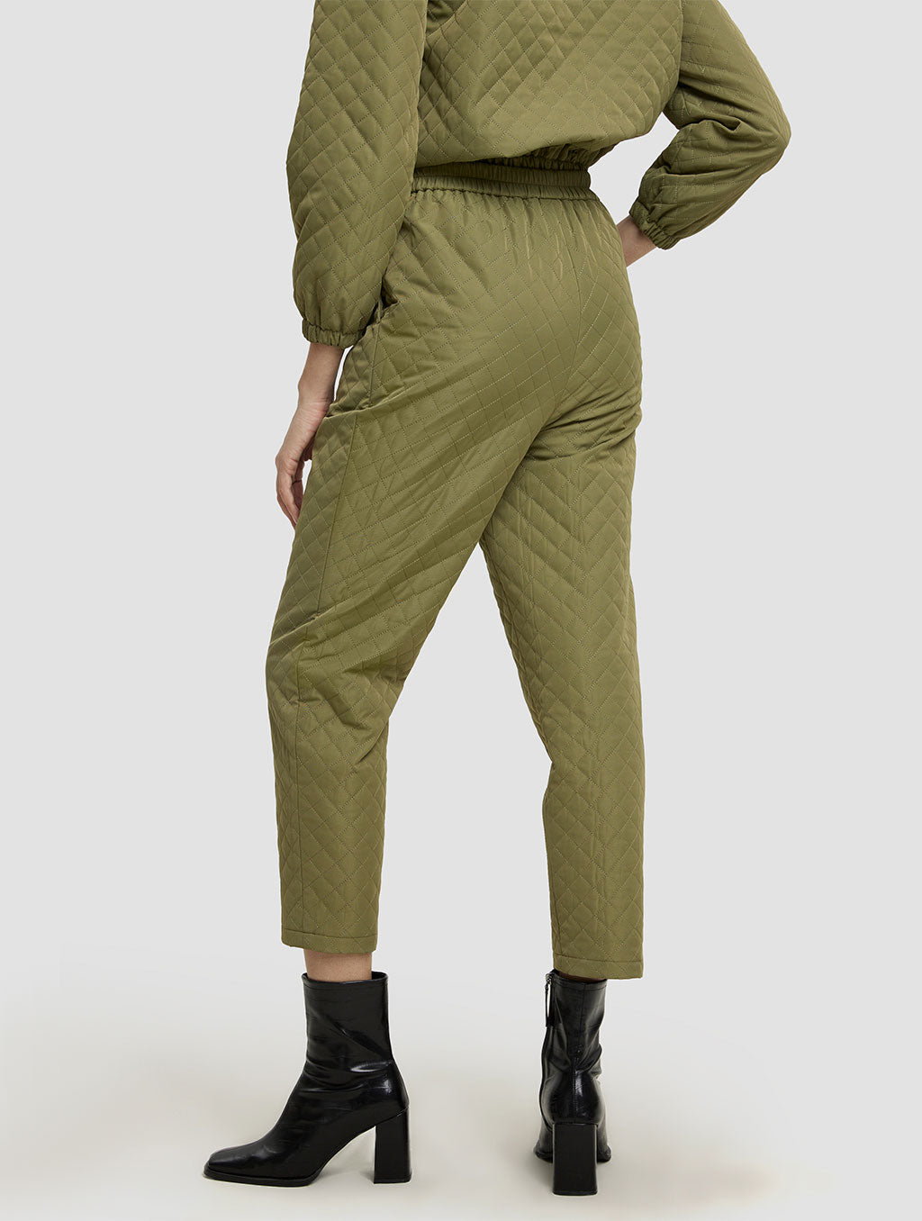 Diamond Pattern Sweatpants