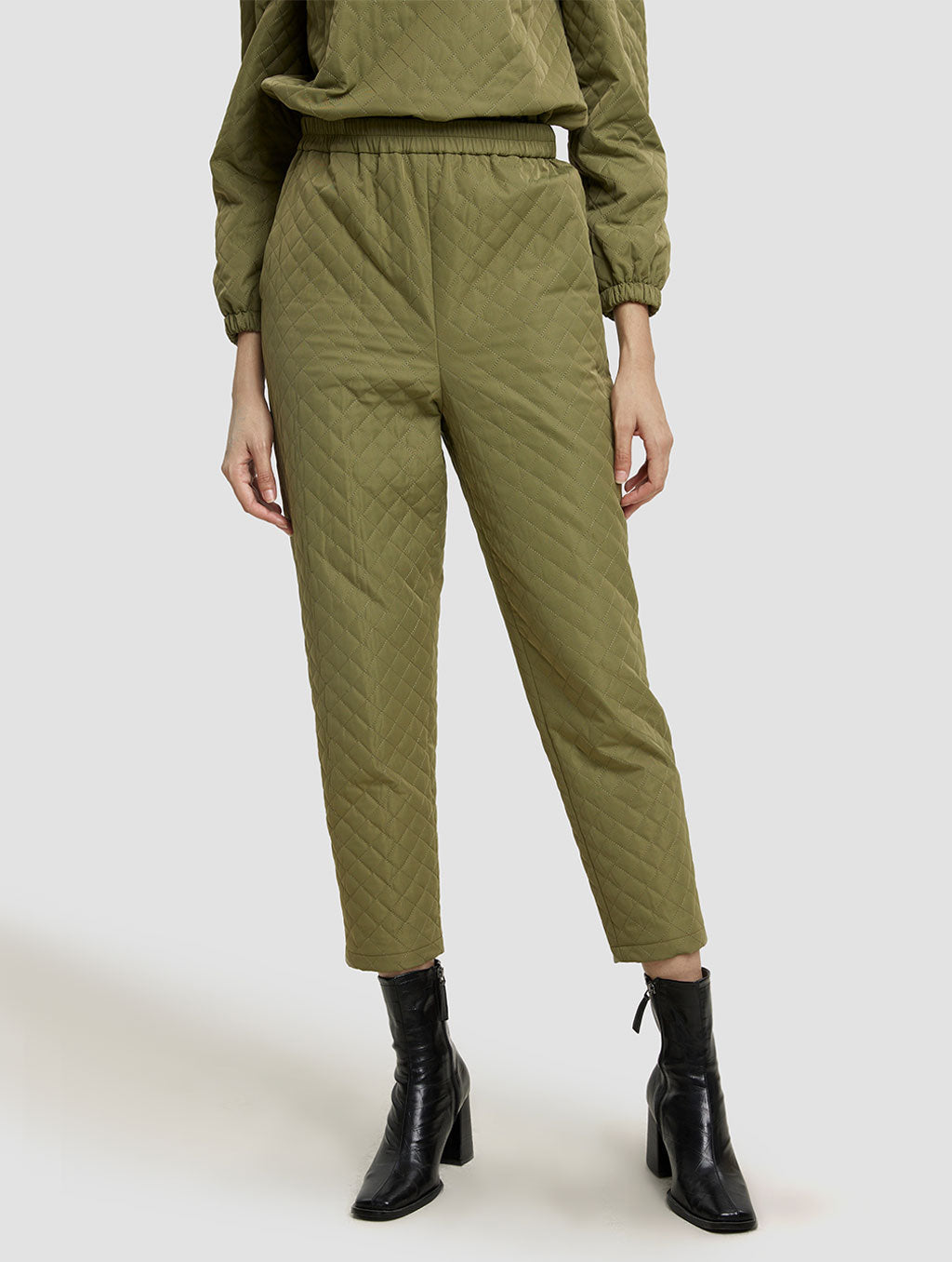 Diamond Pattern Sweatpants