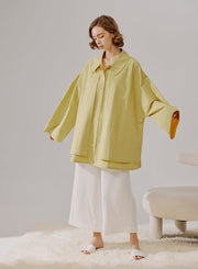 Double Layer Crisp Shirt – Nap Loungewear Tops
