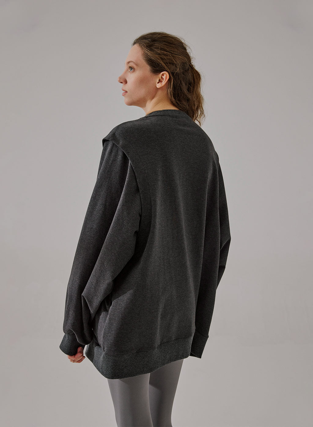 Double-Layer Sleeve Sweatshirt