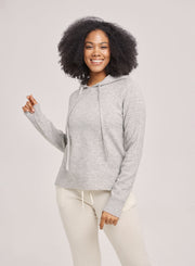 Drawstring Hooded Sweatshirt – Nap Loungewear Tops