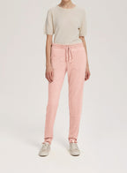 Drawstring Waist Cashmere-Wool Jogger
