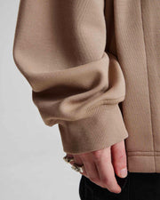 Expandable Camel Sweatshirt