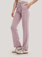 High Rise Cashmere-Wool Pants
