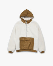 Fleece Hoodie with Half-Zipper – Nap Loungewear Tops