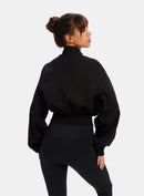 Zip Front Bomber Jacket