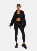 Zip Front Bomber Jacket