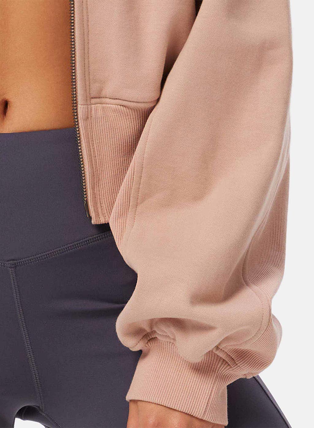 Zip Front Bomber Jacket