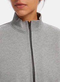 Zip Front Bomber Jacket