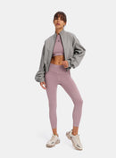 Zip Front Bomber Jacket