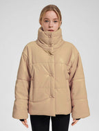 NAP Buttoned Faux Leather Jacket