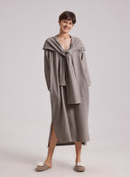 NAP Hooded Scarf Sweatshirt Dress