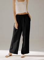 Linen Wide Leg Pants