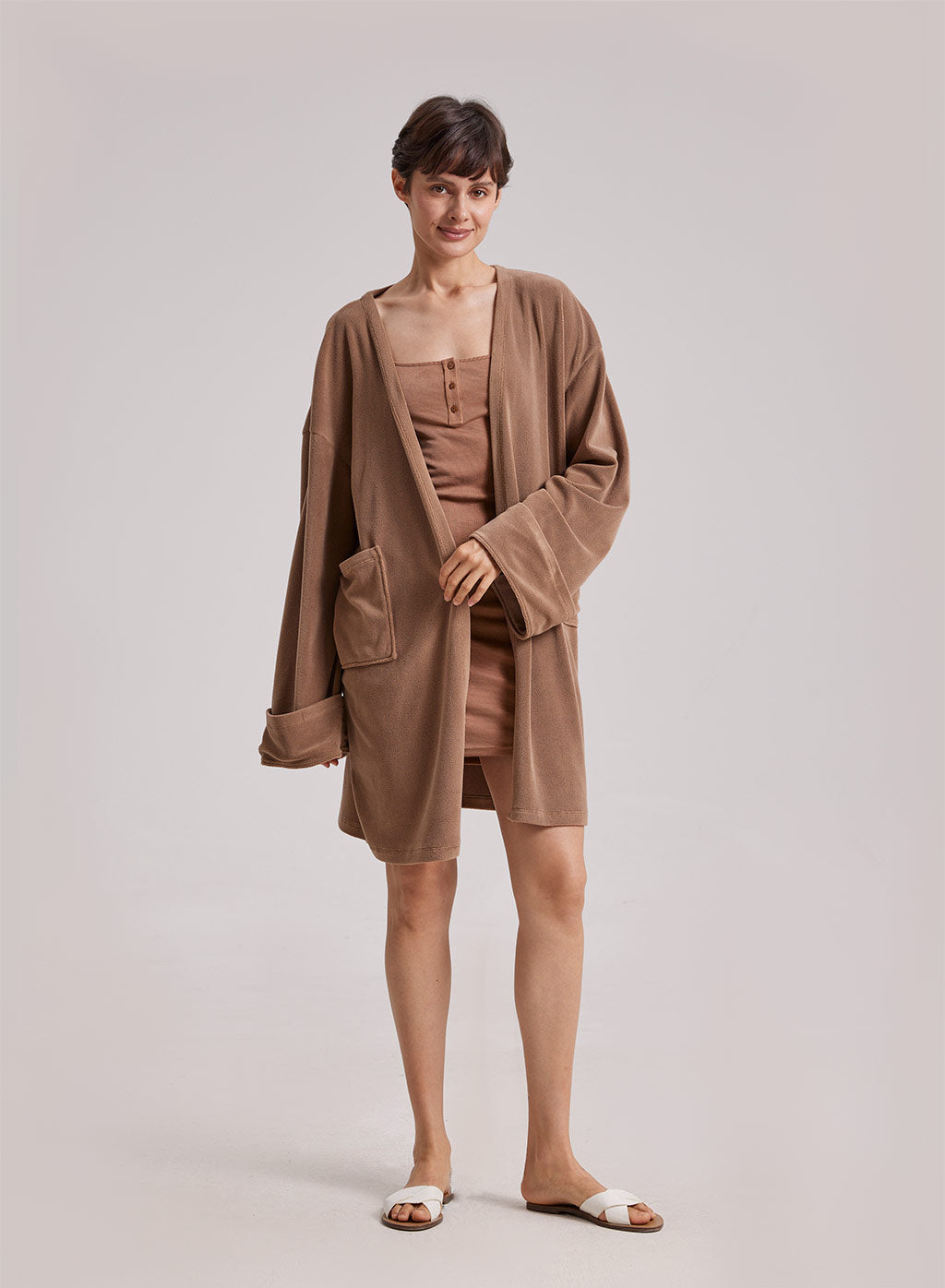 Long Knitted Cardigan