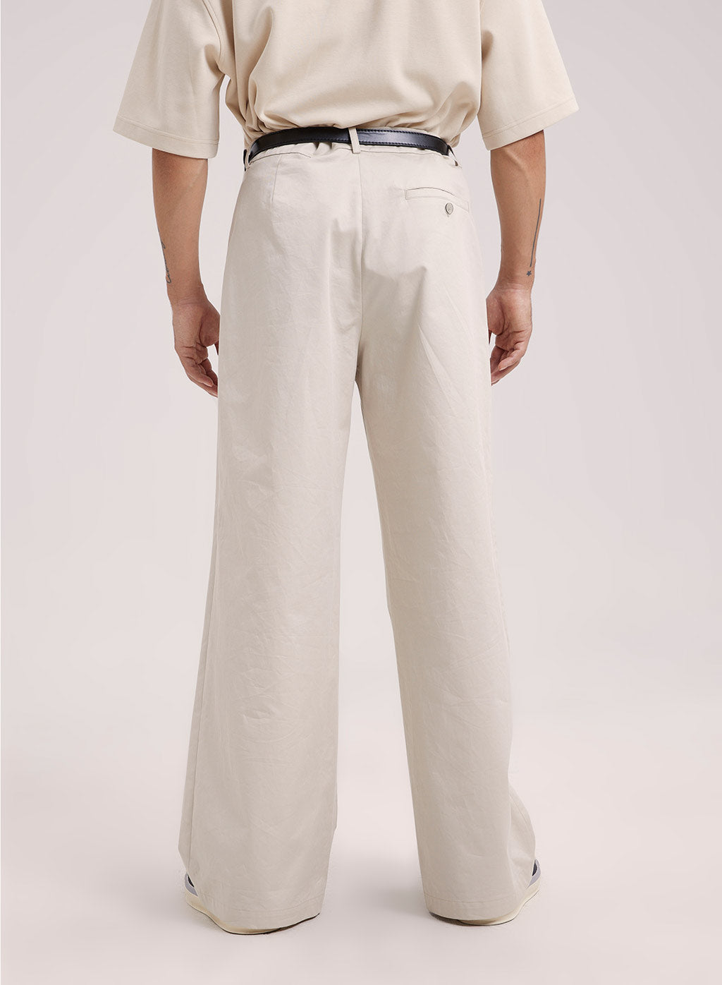 Loose Fit Cotton Pants