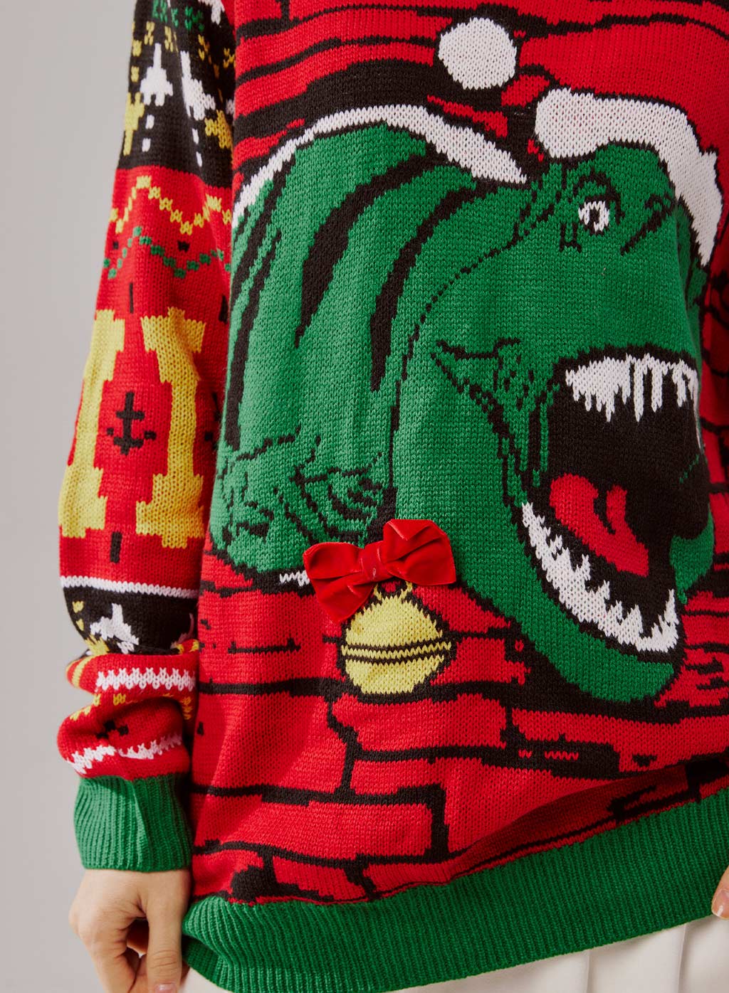 Mad Dinosaur Ugly Christmas Sweater