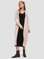 Maxi Open-front Cardigan-positive-cream