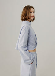 NAP Mock Neck Crop Top