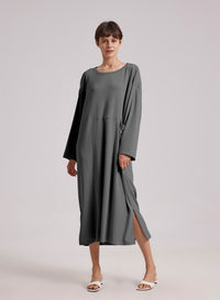 Modal Pocket Midi Dress
