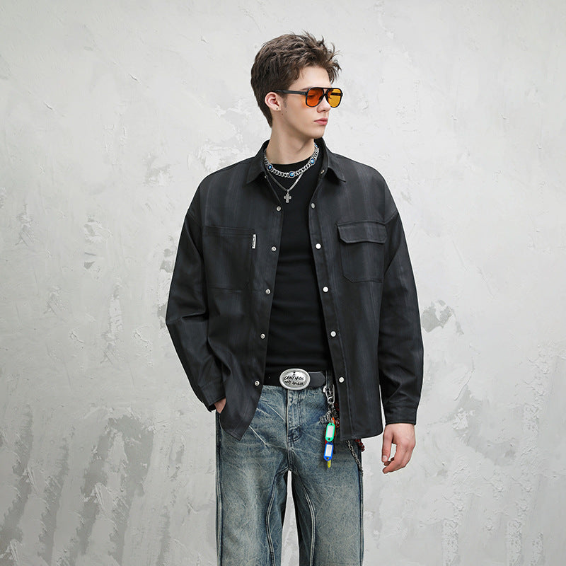 Plus size men's vintage shirt