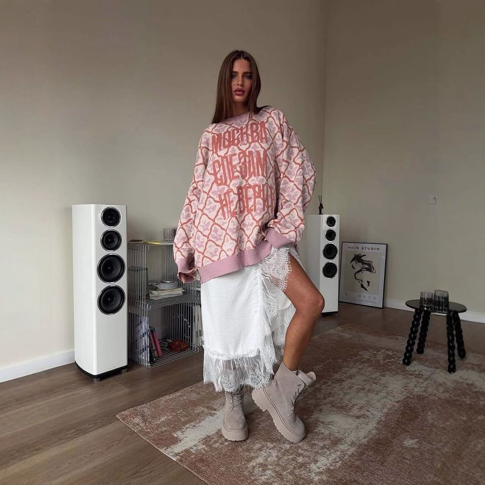 Long Sleeve Knitted Sweater