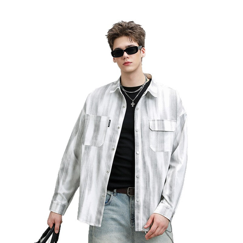 Plus size men's vintage shirt