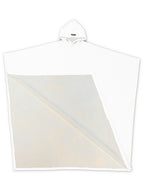 Punk loose hooded button-up woolen loose cape top