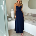 Elegant slip A line dress