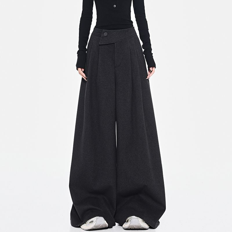 Winter 2025 Women's Wide-Leg Suit Pants