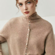 Cashmere Knitted Cardigan Bottom Sweater
