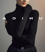 Knitted bottomed shirt top