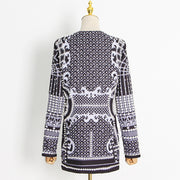 Heavy industry retro small suit