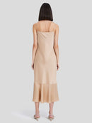 Slip Fishtail Midi Dress