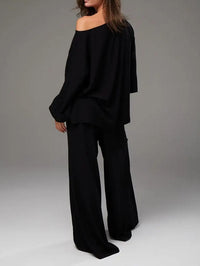 French Lazy Loose Suit