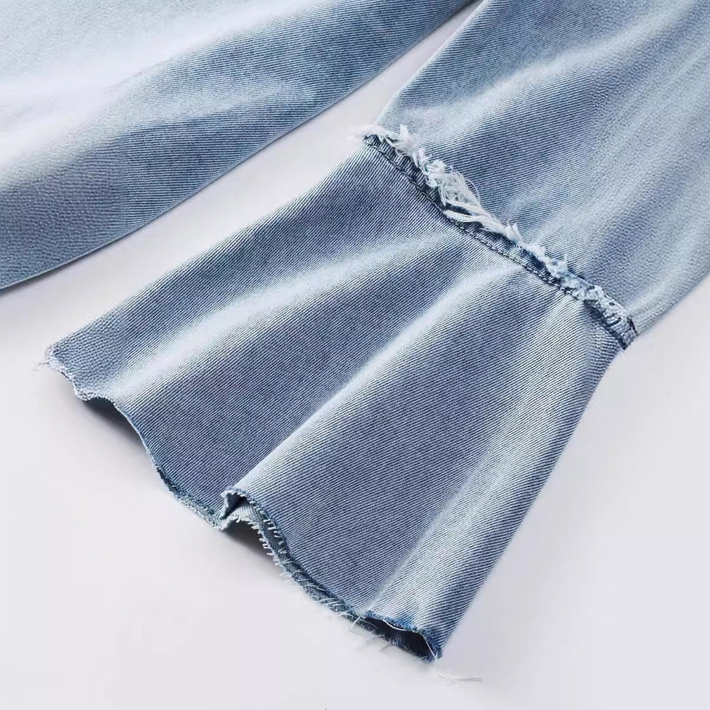 Slim-fit long-sleeved jacket