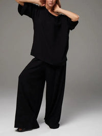 French Lazy Loose Suit