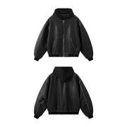 New product old patchwork hooded jacket man