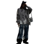 Street style hollow sweater