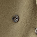 Wool double-sided loose coat