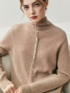 Cashmere Knitted Cardigan Bottom Sweater