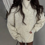 Knitted cardigan skirt