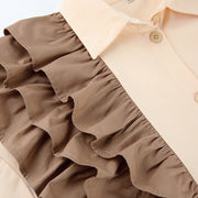 Shirt asymmetrical top