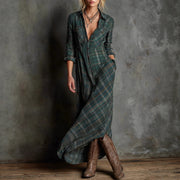 Long Sleeve Plaid Shirt Skirt – Nap Loungewear Tops