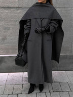 Long woolen coat