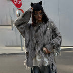 Street style hollow sweater