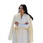 Slim suit lace skirt