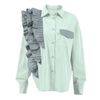 Shirt asymmetrical top