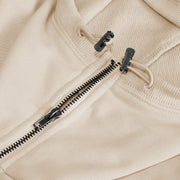Hoodie Zipper Drawstring Long Sleeve Top