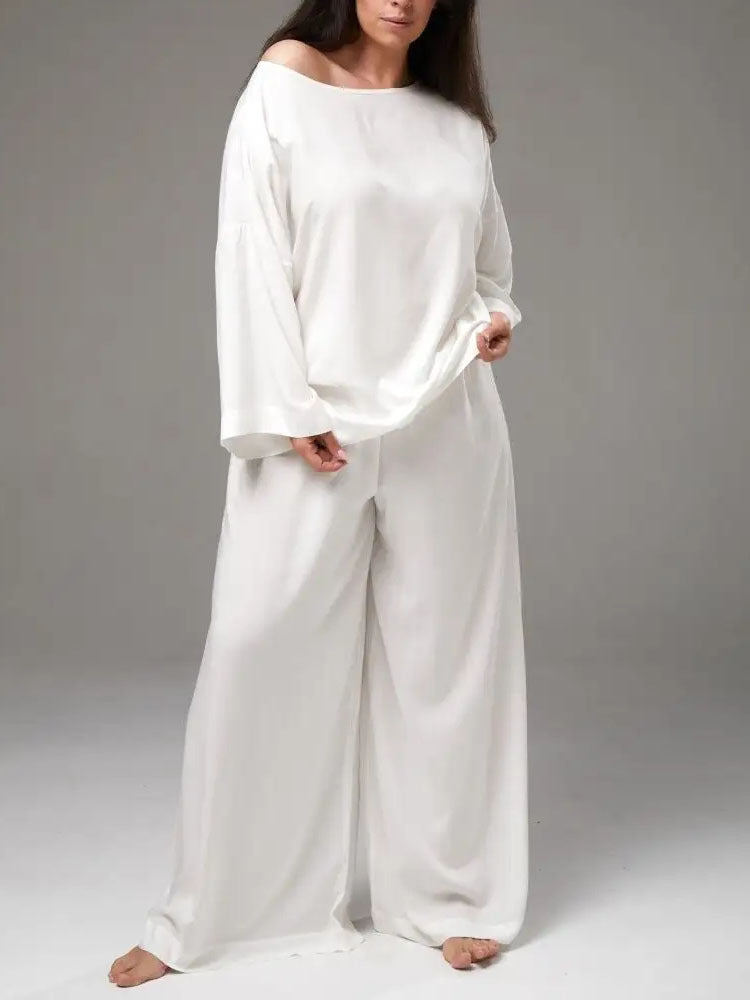 French Lazy Loose Suit